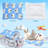 3-piece Small Animal Fleece Beds