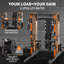 Support électrique 2000LB avec système de poulie double, câble croisé réglable, support multifonctionnel pour gymnastique à domicile-127112923