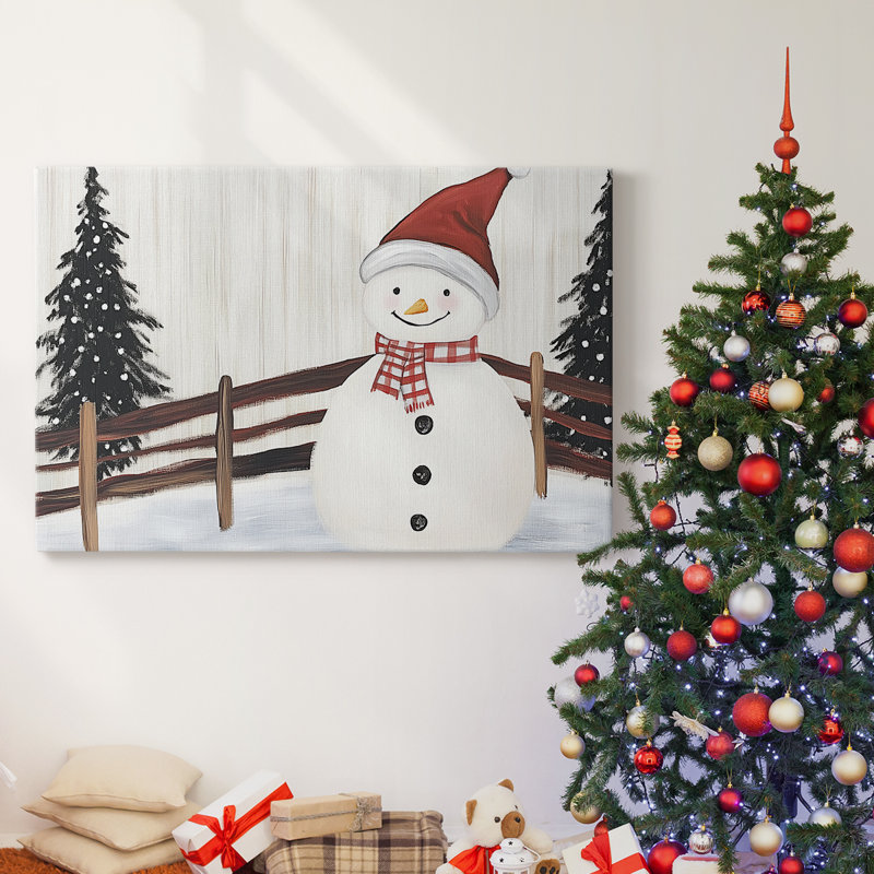 Christmas Holiday Arts - Toile tendue avec châssis XMA171520, H 32 po x l 48 po