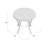 Bruce Ash Round Metal Base Dining Table-1029012781