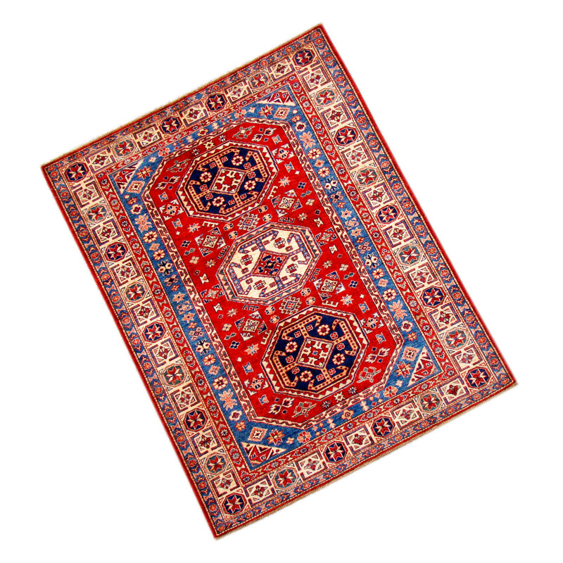 Kazak Wool Southwestern Area Rug