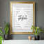 Hello Gorgeous - Art textuel avec cadre photo-1397069577-1397069695