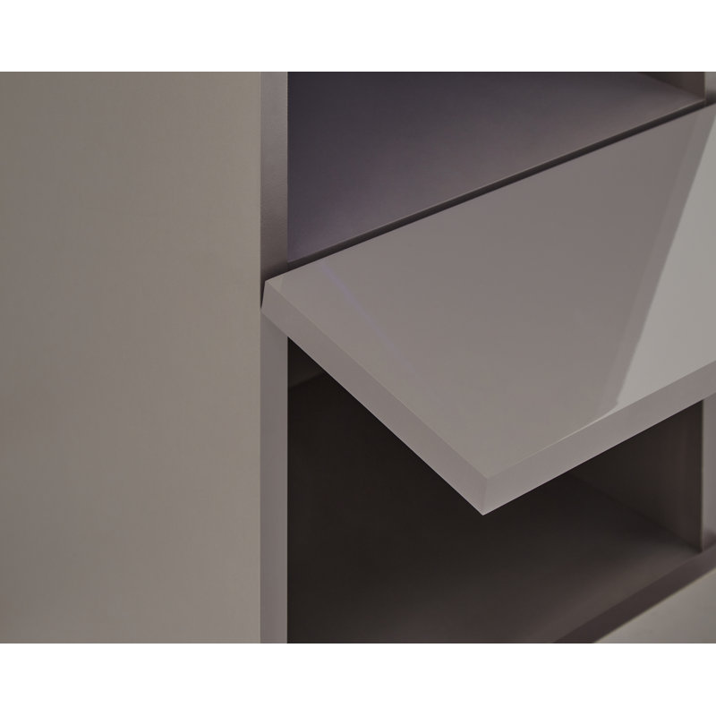 Kedzie Display Cabinet, Grey