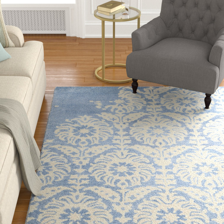 Rudra Hand Tufted Wool Geometric Rug