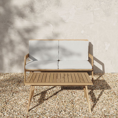 Cambria Acacia 2 - Person Patio Conversation Sets with Cushions