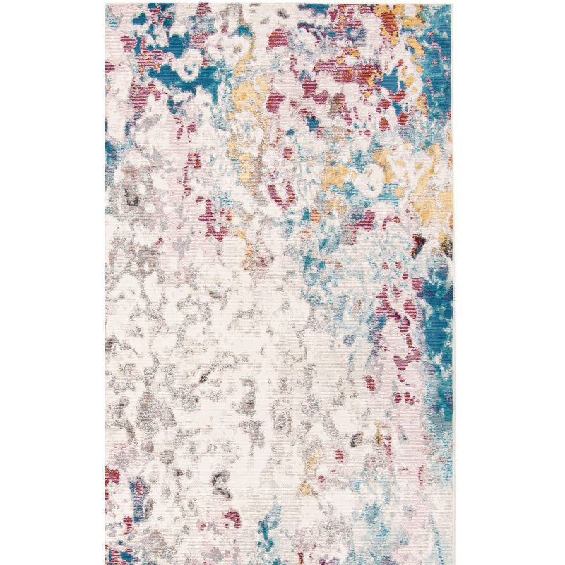 Tapis abstrait Malta Performance, Rectangle 4 pi x 6 pi