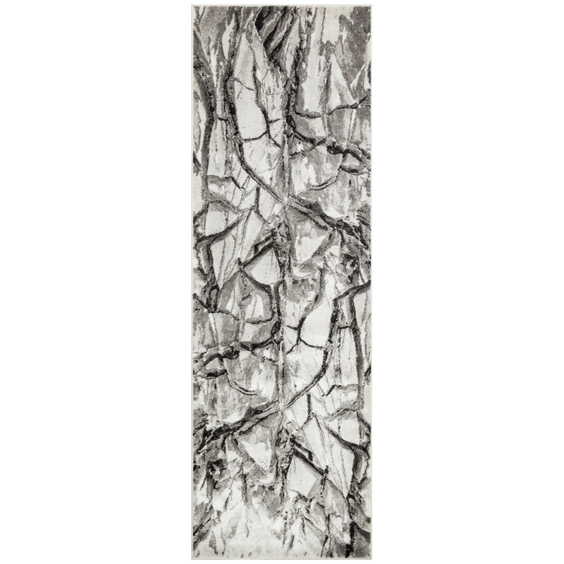Rondon Abstract Area Rug, Runner 80 x 240cm