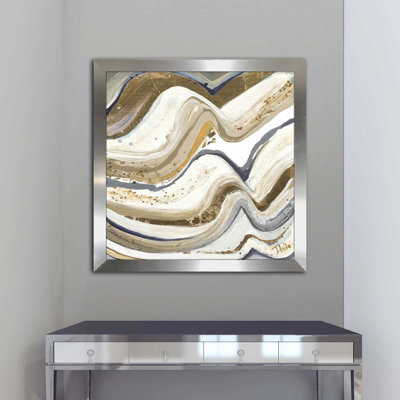 « new concept neutral », reproduction de peinture à l’acrylique encadrée