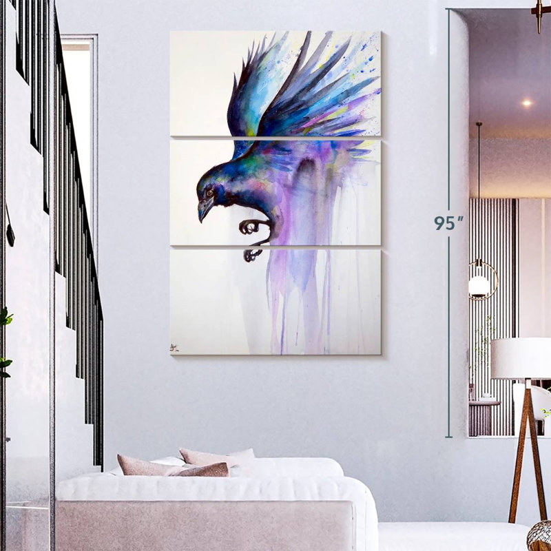 Brampt Nevermore, 74" H x 48" W