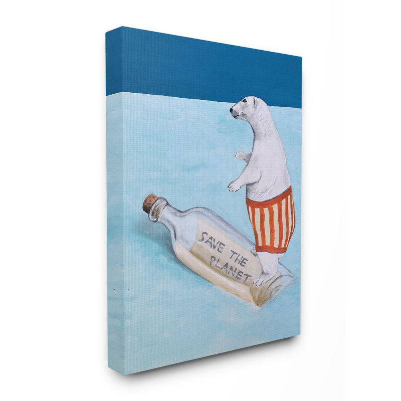 Weil Animals, Wrapped Canvas, 30" H x 24" W x 1.5" D