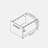 15.3'' Wide 3 -Drawer Mobile Steel File Cabinet-1570557946