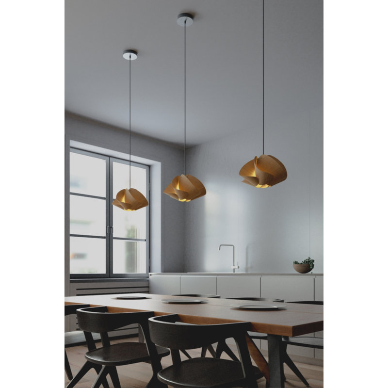 Luminaire suspendu Matilda 30, Cendré
