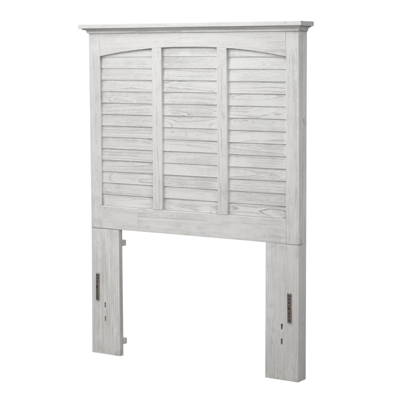 Surfside - Tête de lit - Simple - Finition blanc patiné