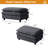 Kariba Modular Sofa With Ottomans, Console With 2 Cup Holders, Storage And USB Port-1914036235