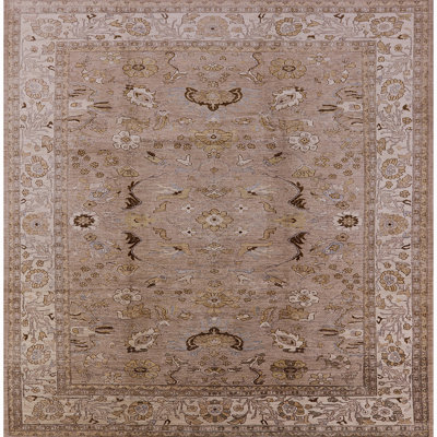 Tapis brun Halvorson