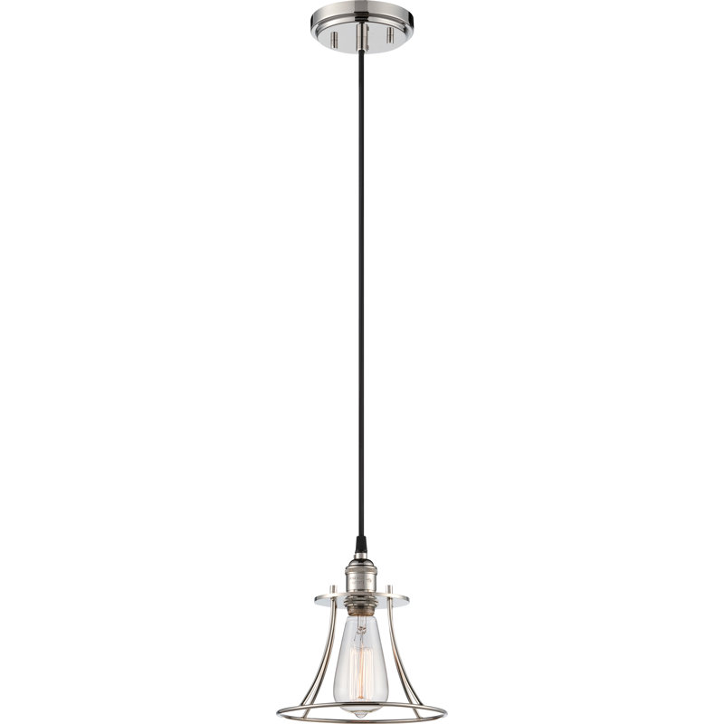 Lewandowski 1 - Light Single Pendant, Polished Nickel