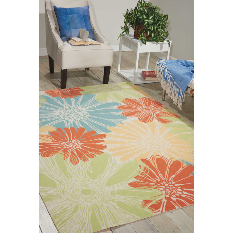 Yvona Indoor / Outdoor Rug, Rectangle 10' x 13'