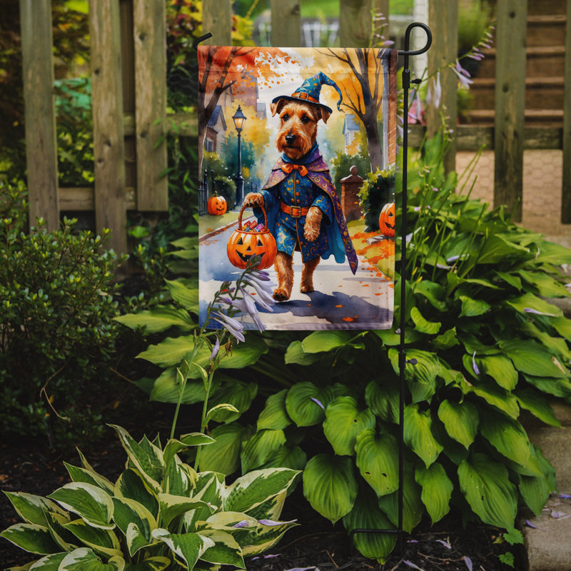 Drapeau du jardin Mastiff, Airedale Terrier
