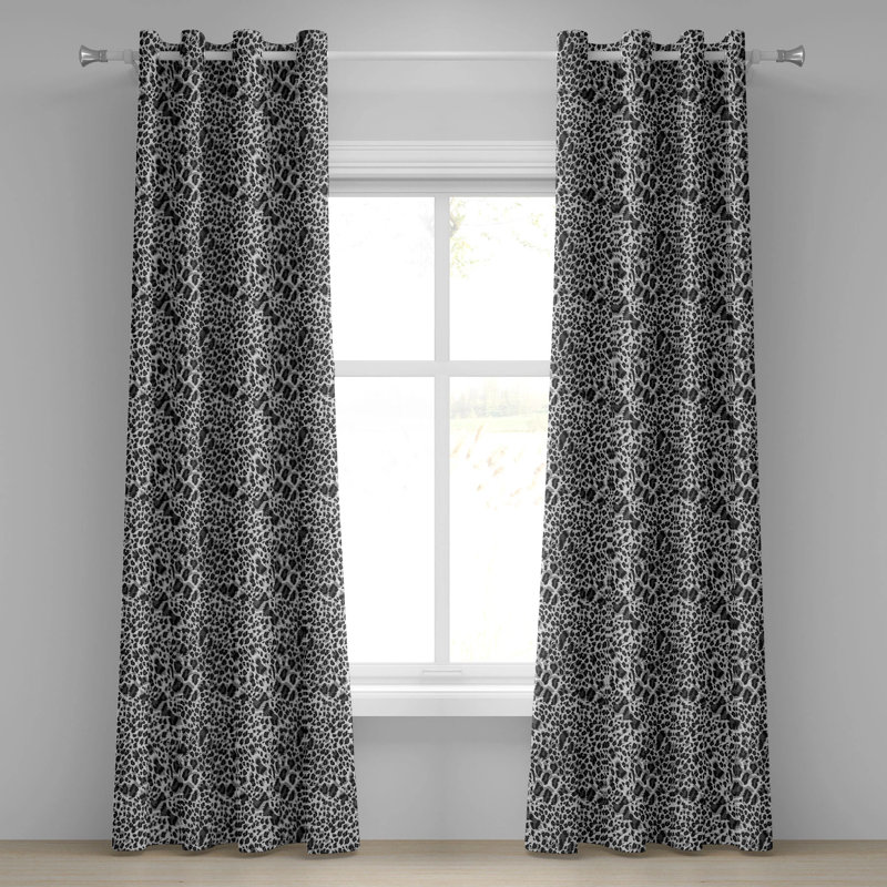 Semi Sheer Curtain Pair