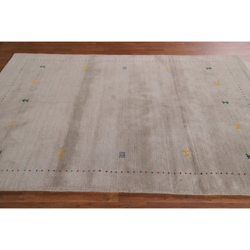 Tapis oriental fait à la main Gabbeh 5 x 8