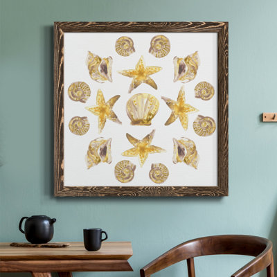 " Seaside Kaleidoscope I " Painting Print