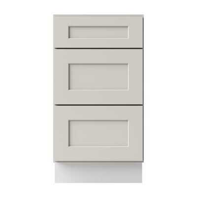 Ready to Assemble Solid Wood Shaker Drawer Base Bath Cabinet Only – Countertop Not Included