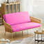 Housse pour canapé-lit réversible en tissu de polyester réversible avec fermeture à glissière 3 côtés-96484496-87758523