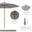 250cm Market Parasol-1272133013