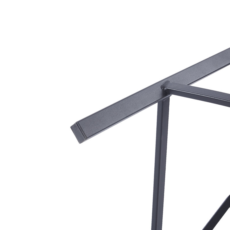 Adam Counter Stool in Grey- Fully Welded Frame with Plastic Glides