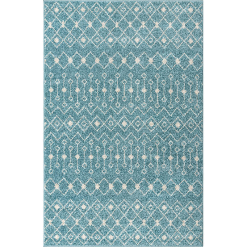 Abstract Indoor Rug, Rectangle 5'3" x 8'