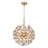 Kethe 8-Light Global Crystal Chandelier