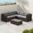 5 Person L Shaped Outdoor Furniture Patio Sectional-438067943