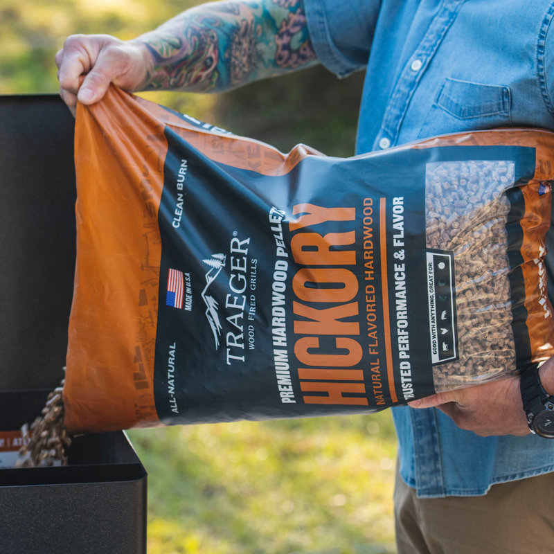 Traeger Hickory BBQ Wood Pellets