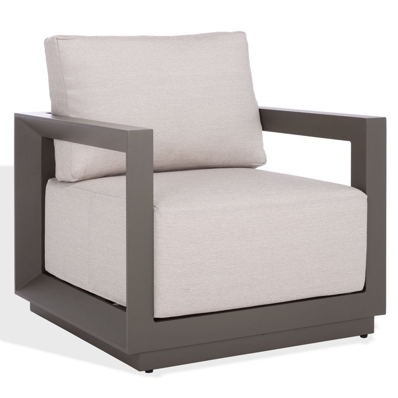 Berns Aluminum Outdoor Lounge Chair