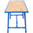 Foldable Work Bench,Workshop Tool Bench,Packing Table Mounting Table Assembly Table,660Lbs Load Capacity,for Workshop, Garage,Blue