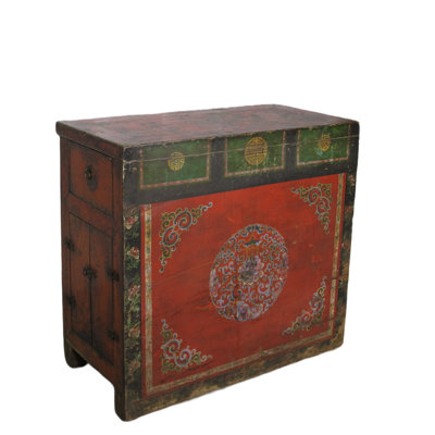 Solid Wood Accent Cabinet