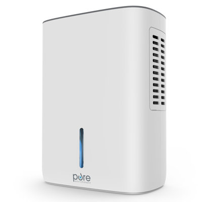 Pure Enrichment 1.25 Pints Table Top Dehumidifier for Rooms up to 160 Cubic Feet