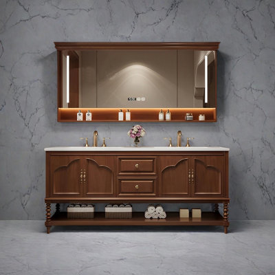 Armoire de salle de bain American Vintage