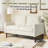 56" Velvet Sofa For Small Spaces, Compact Living Room & Apartment Furniture, Easy To Clean And Space Saving Design-685734016