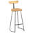 Bonnita Counter Stool with Metal Frame-1289413523