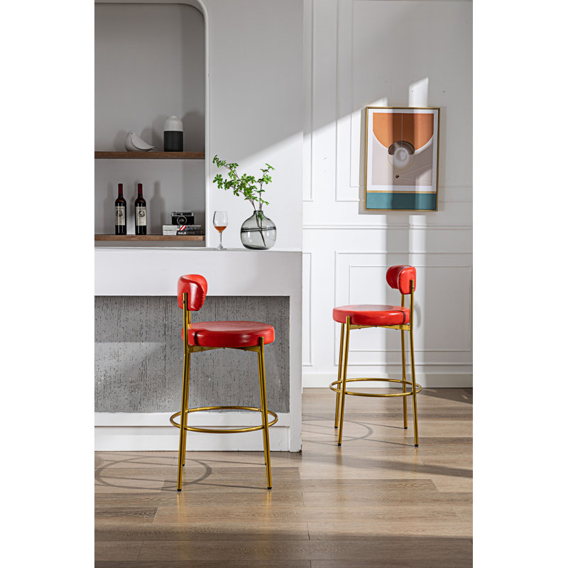 Tabourets Frear, Rouge