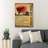 Practicing Karate Shadow - Black Belt Attitude - 1 Piece Rectangle Graphic Art Print On Wrapped Canvas-2135254575