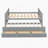 Platform Bed With Trundle And Drawers-621780518