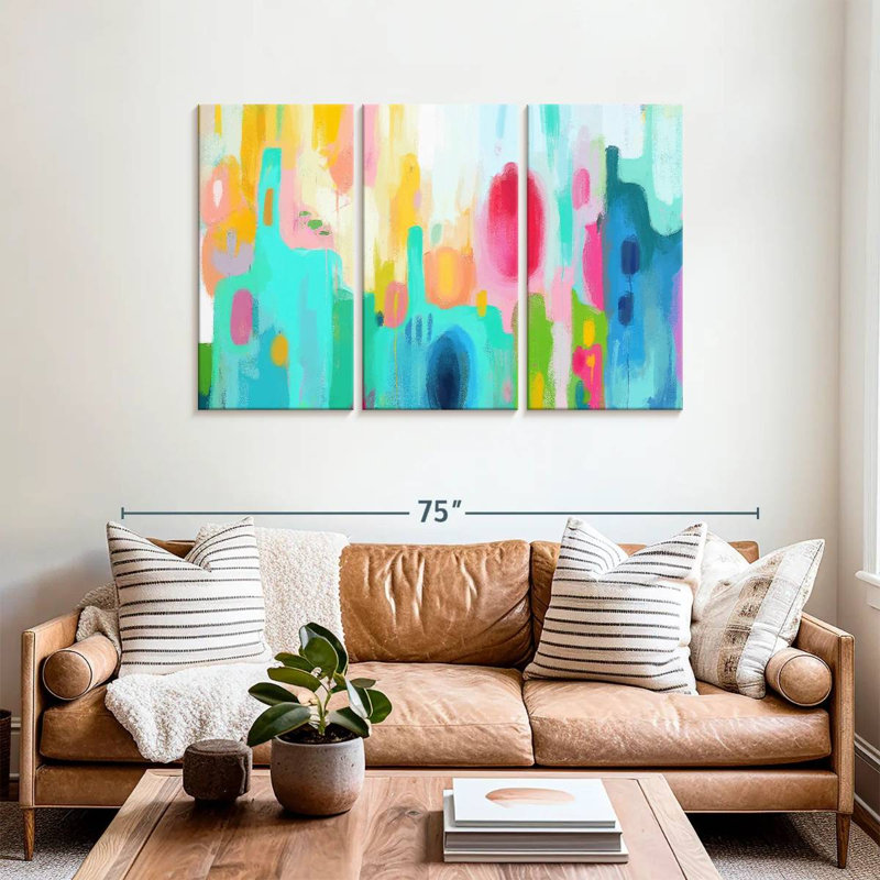 Avery Abstract Spring City, 36" H x 57" W