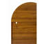 Armoire compacte en porcelaine noyer