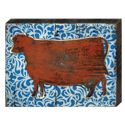 Décoration murale vache