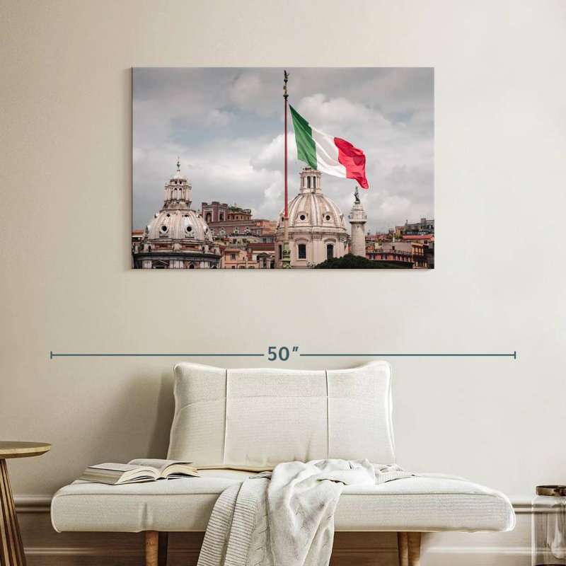 Drapeau italien Borges, H 26 po x l 39 po