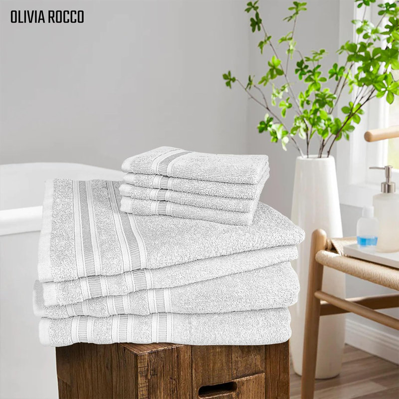 100% Cotton, White