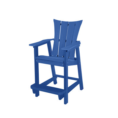 Tabouret de bar Boniracio en poly Adirondack de 26 po de hauteur de comptoir