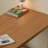 Red Oak Dining Table with Sturdy Structure.-1772940267